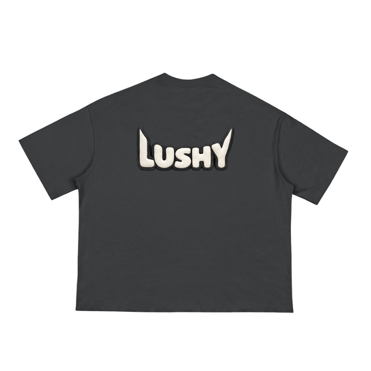 LUSHY CLAY CREW BOXY TEE