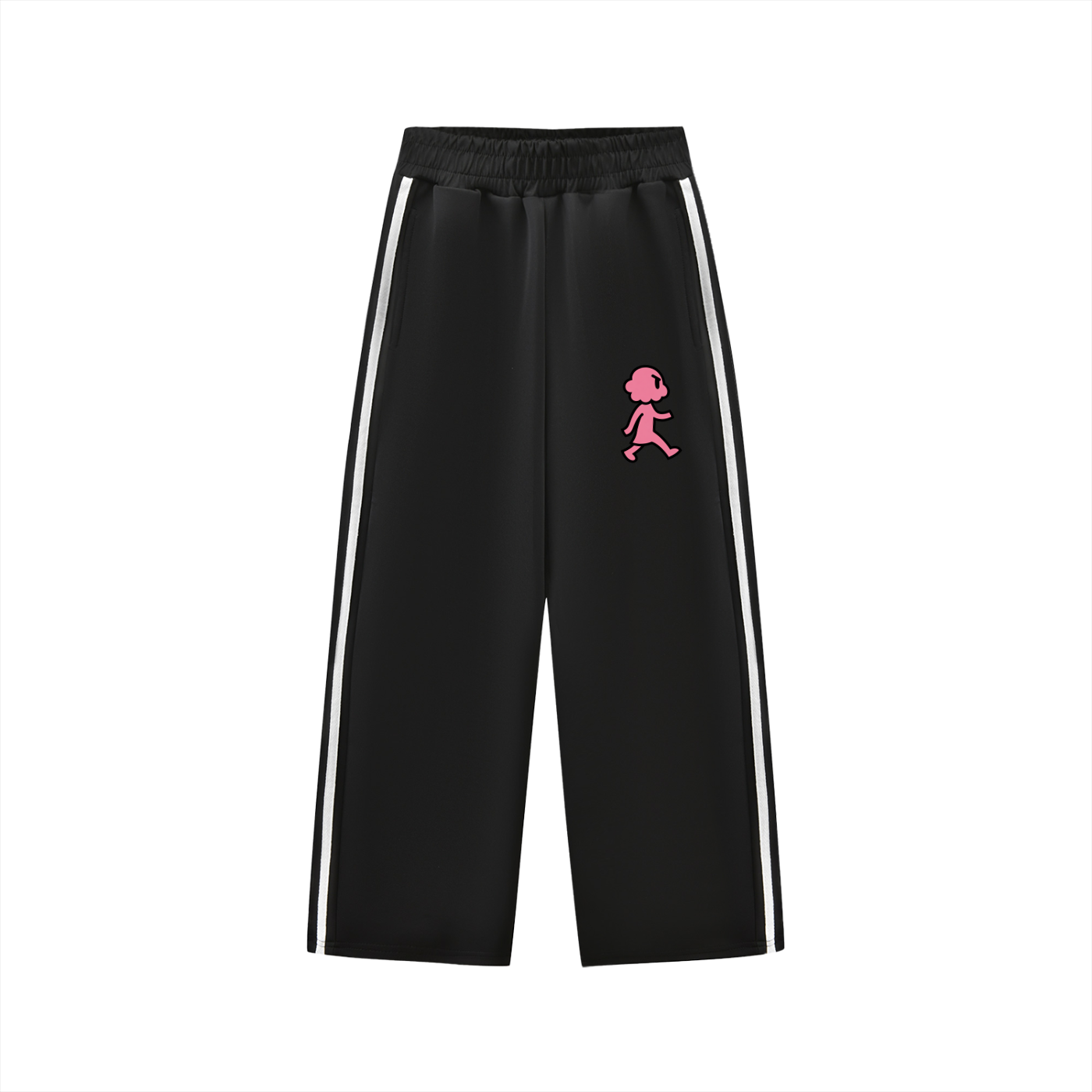LUSHY PINK CROSSWALK SWEATPANTS