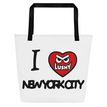 I <3  NYC large tote bag