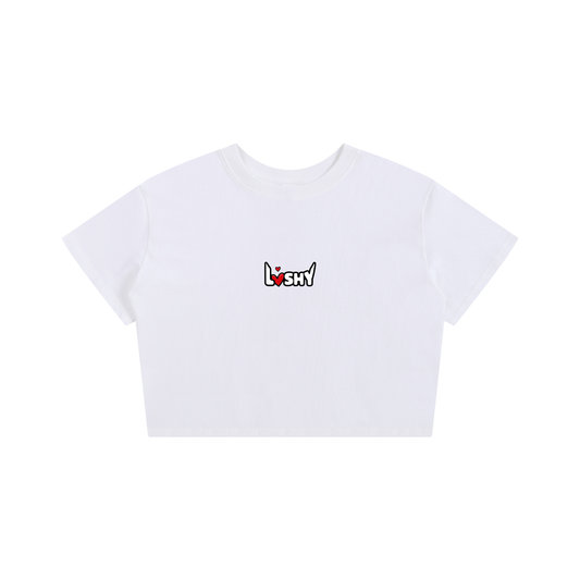 LUSHY HEART STAMP BABY TEE