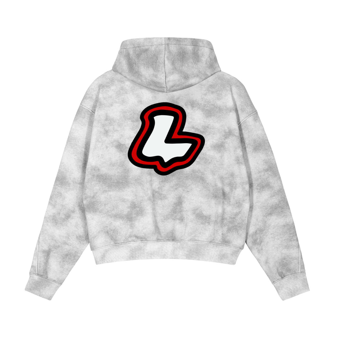 LUSHY BROKEN IN ZIP UP HOODIE